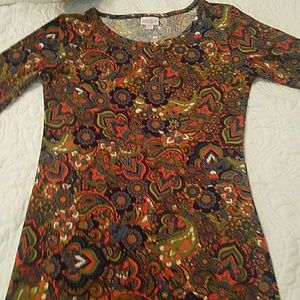 Lularoe XS paisley pattern